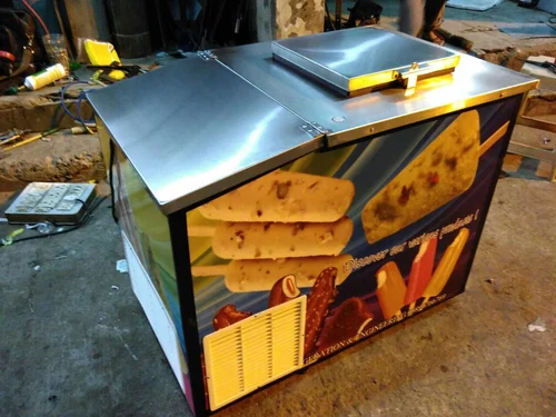 Commercial Stainless Steel Kulfi Cabinet