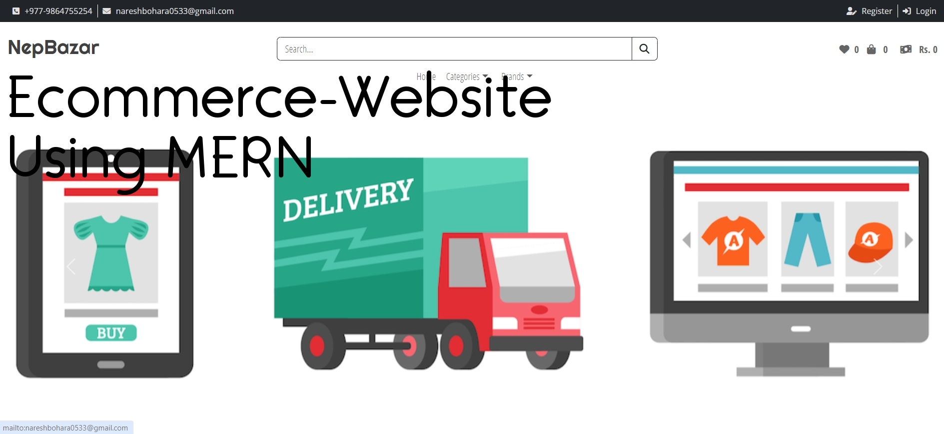 Ecommerce Website