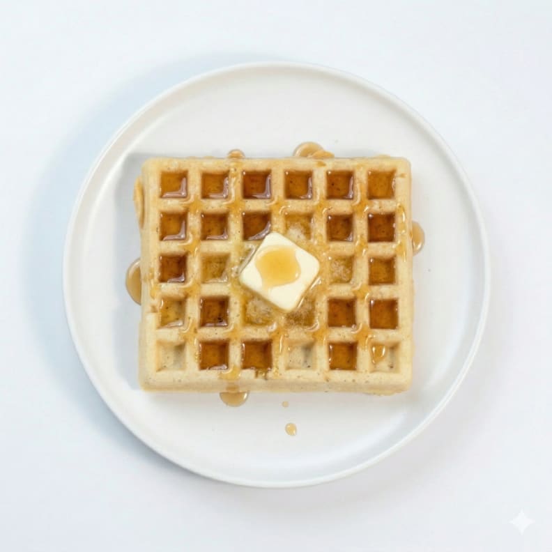 Classic Waffle (Butter N Maple)