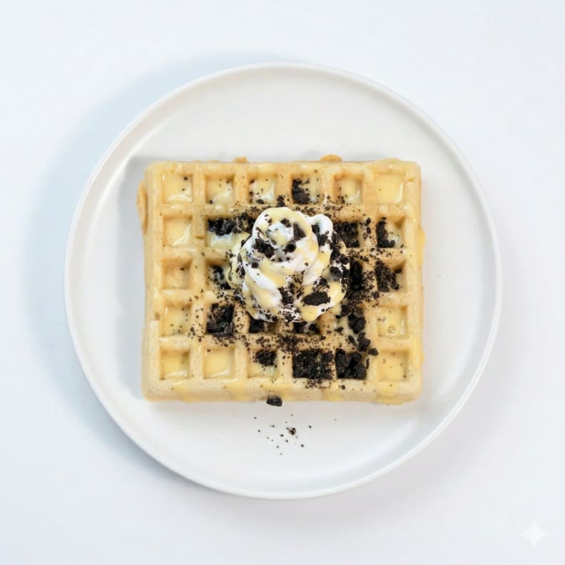 Cookies n Cream Waffle