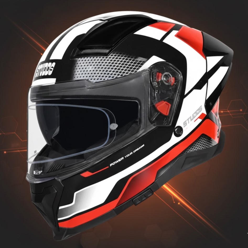 studds STUDDS Helios D1 Asphalt Helmet — Buy online at BikersBrain