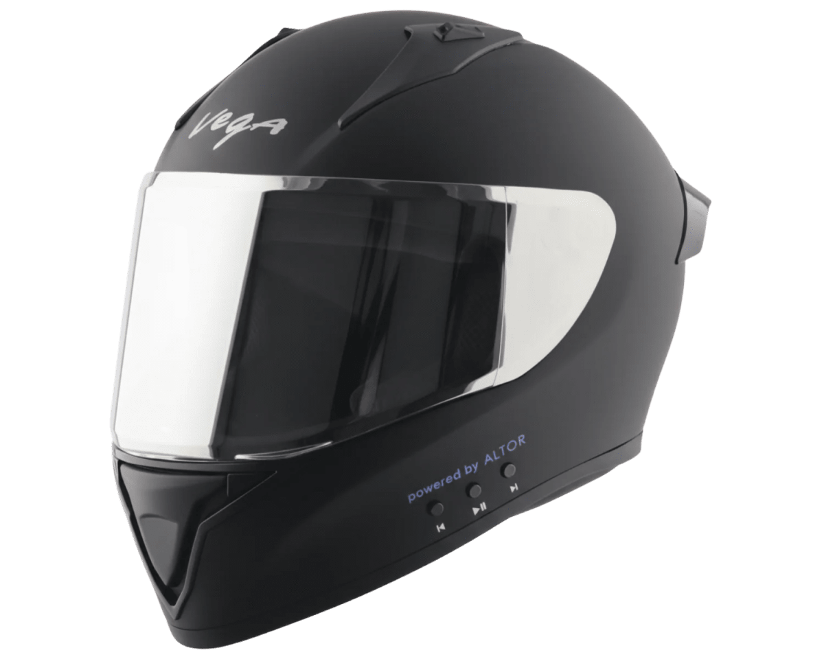 vega Vega Bolt Bluetooth Smart Helmet — Buy online at BikersBrain