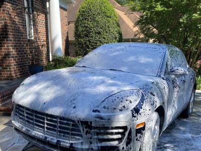 Full Detail, Porsche Macan S, mobile auto detailing near Pineville, NC