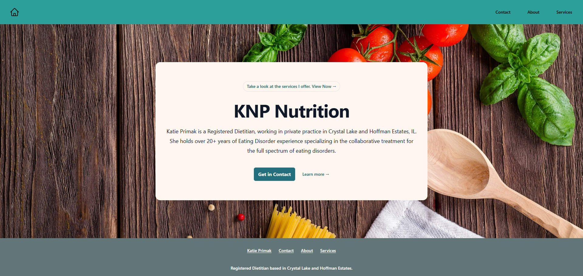 Screenshot of KNP Nutrition