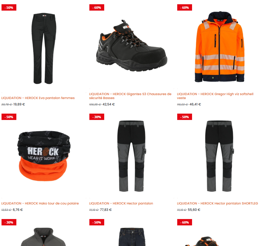 Liquidation -60%