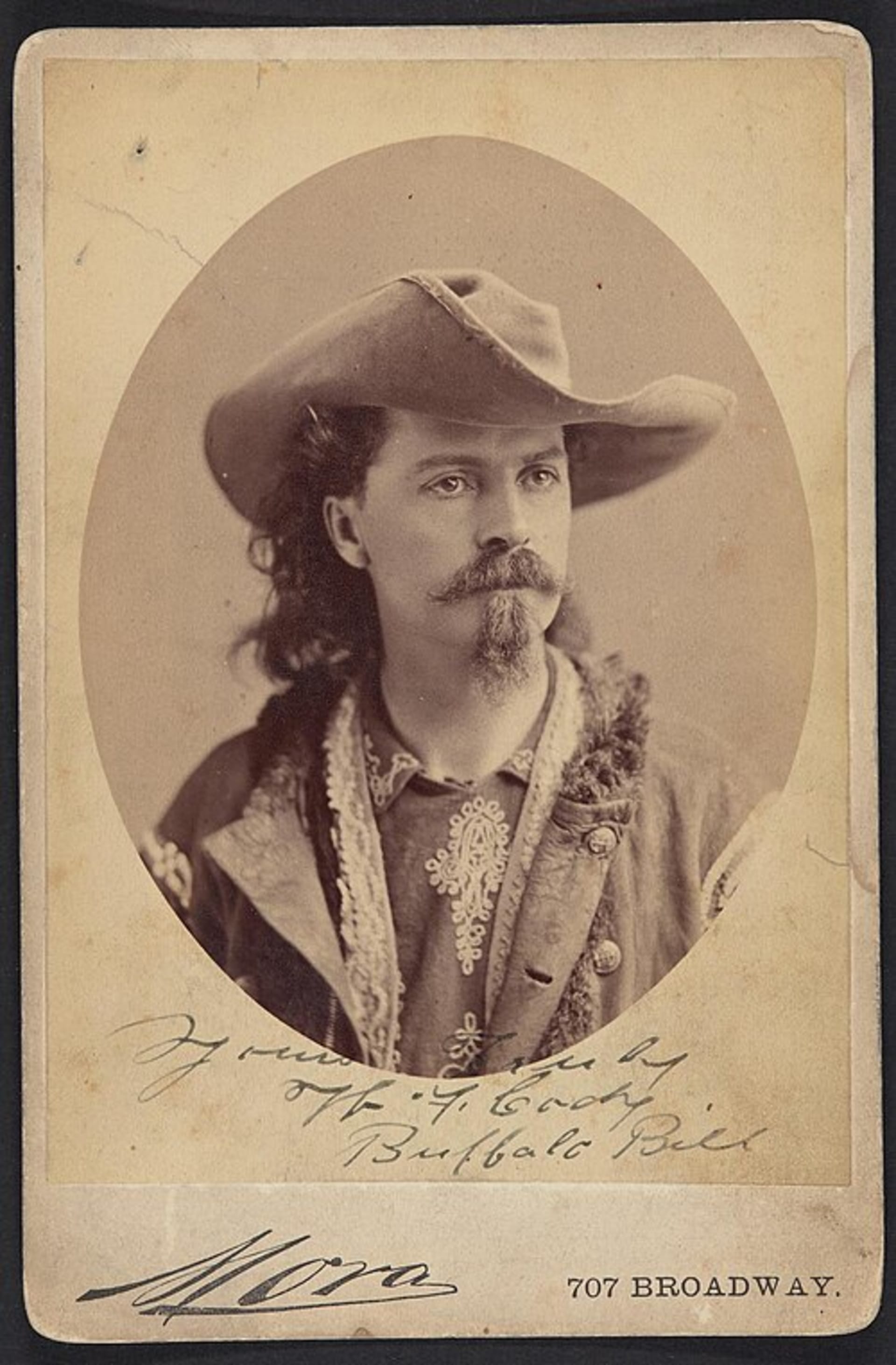 William Cody, AKA "Buffalo Bill." William Cody, AKA "Buffalo Bill."
