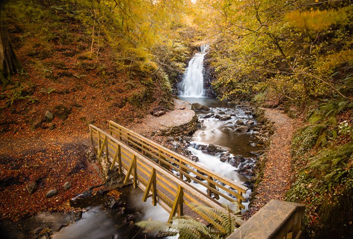 Glenoe Waterfall, Northern Ireland