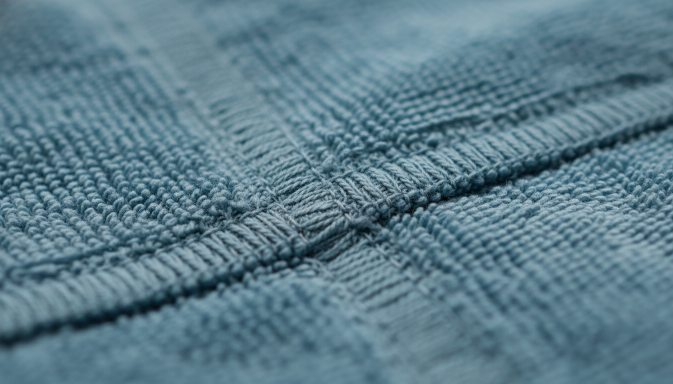 Texture éponge douce en beige clair, capturant la lumière et révélant sa qualité.