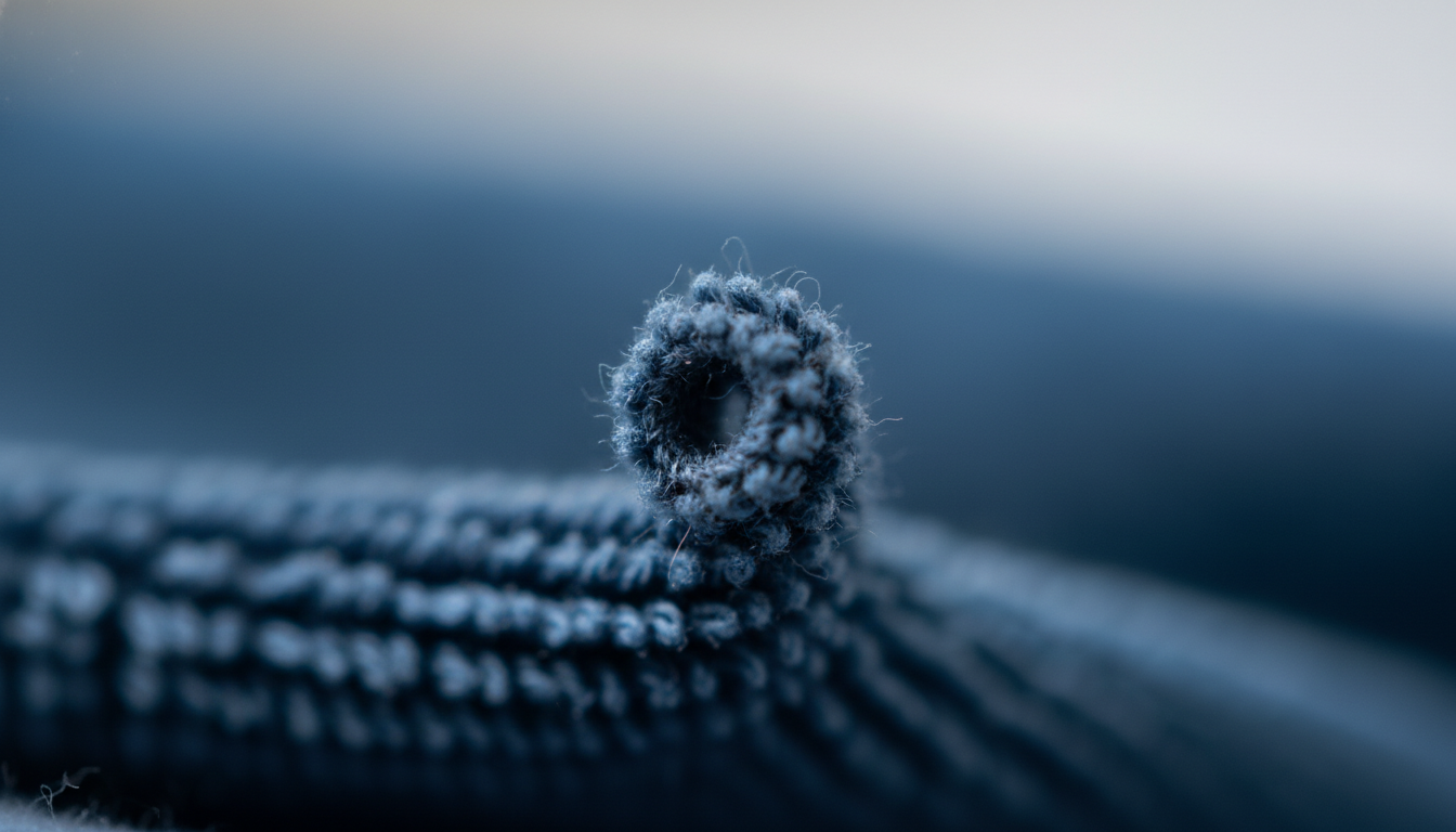 Gros plan sur la texture douce et absorbante, avec des motifs marins délicats.