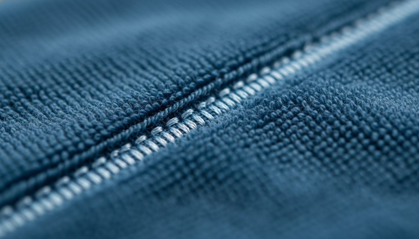Gros plan sur la texture douce et absorbante, bordée de finitions blanches élégantes.