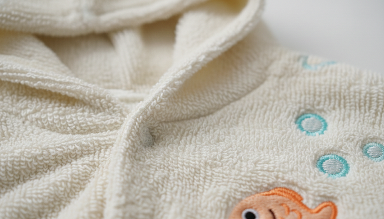 Texture douce en microfiber, motifs animaliers colorés, capuche enveloppante pour plus de chaleur.