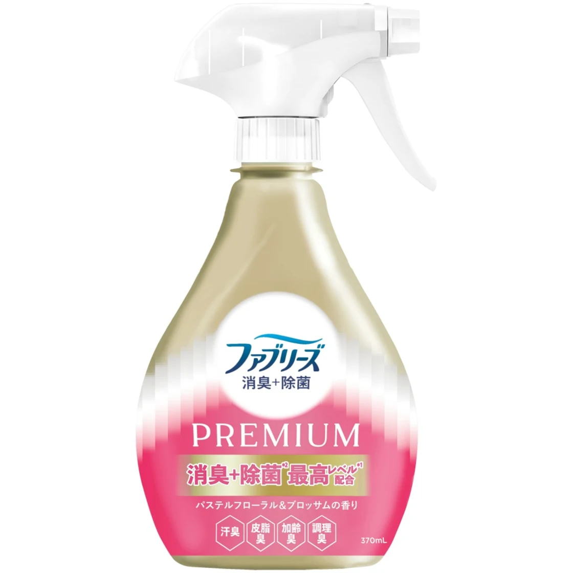 น้ำยาดับกลิ่นและฆ่าเชื้อ Febreze พรีเมียม กลิ่นฟลอรัล แอนด์ บลอสซัม