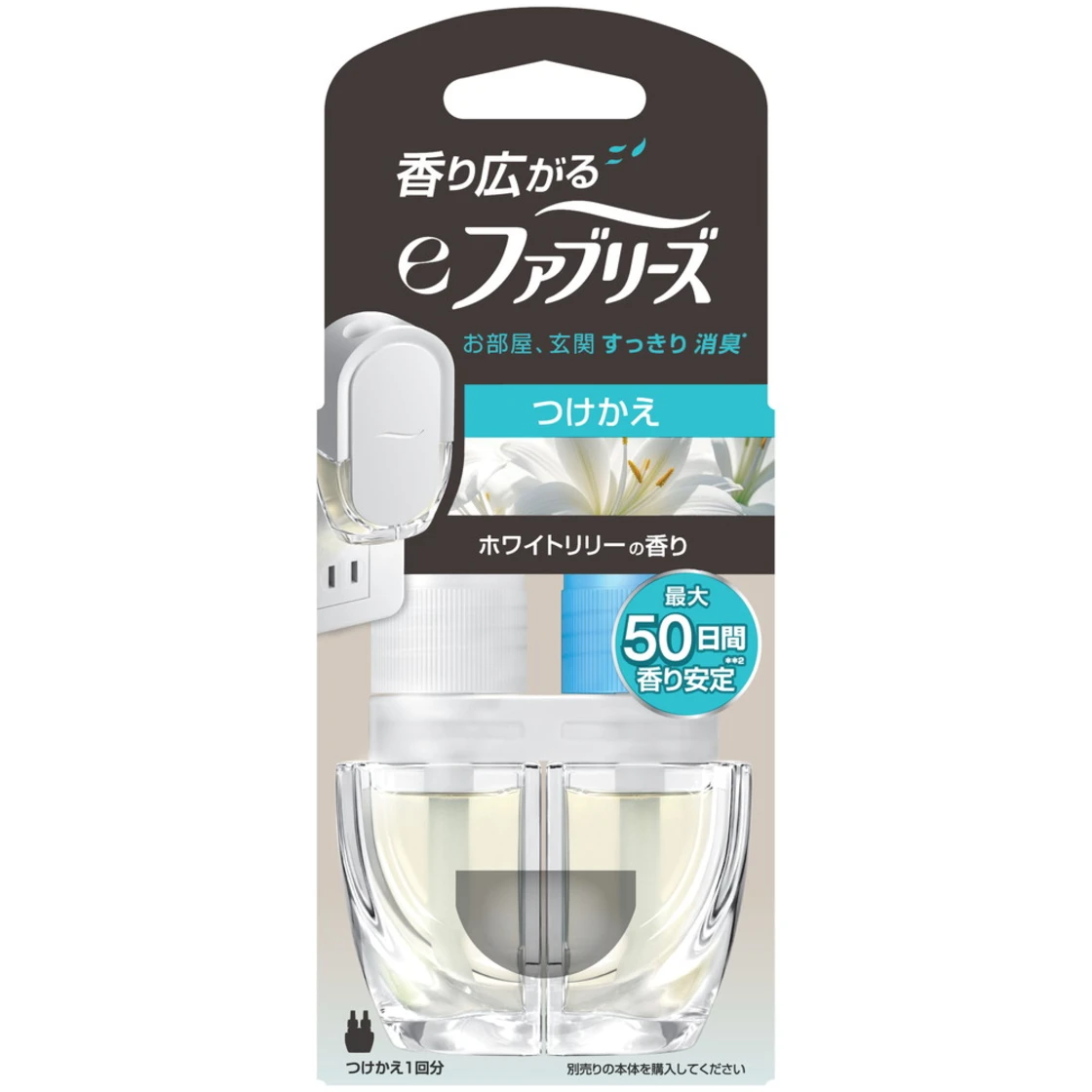 น้ำยาปรับอากาศ e Febreze กลิ่นลิลลี่ขาว รุ่นรีฟิล