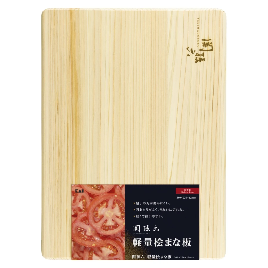 เขียงไม้ฮิโนกิเบา Seki Magoroku 300×220