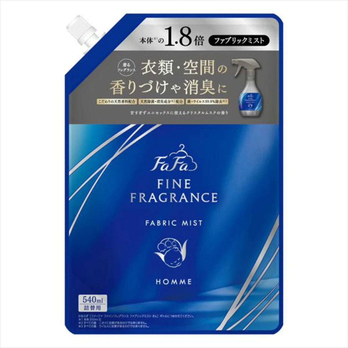 น้ำยาปรับผ้านุ่ม/สเปรย์ดับกลิ่นผ้า Farfa Fine Fragrance รีฟิล