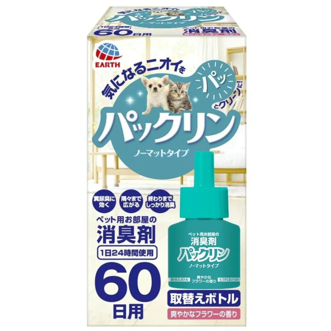 แพ็คริน นอแมท ท้าย 60 ขวดทดแทน กลิ่นดอกไม้สดชื่น