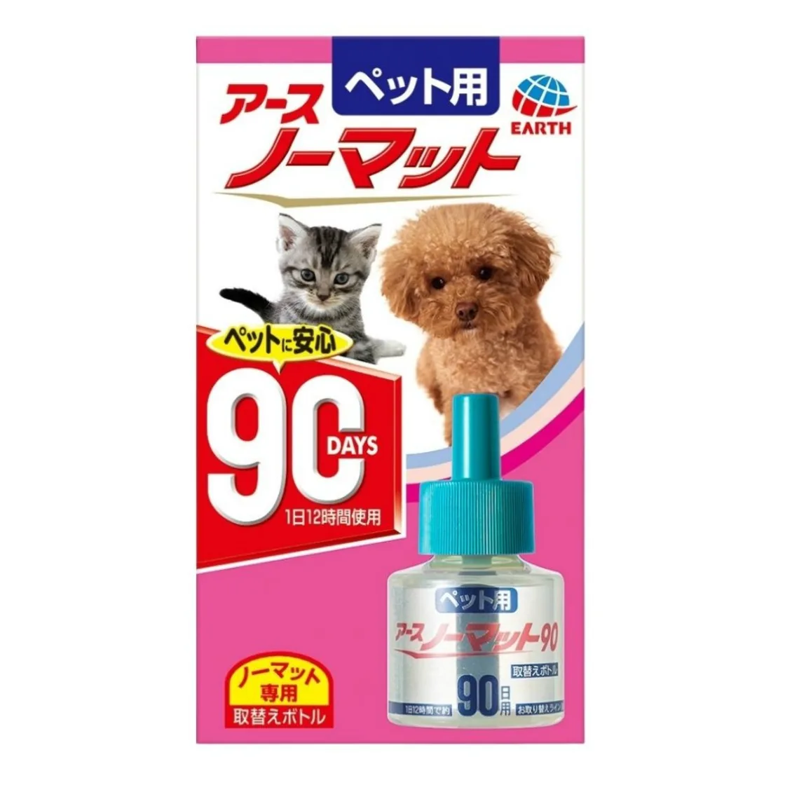 ขวดเปลี่ยนเอิร์ธโนแมท 90 สำหรับสัตว์เลี้ยง