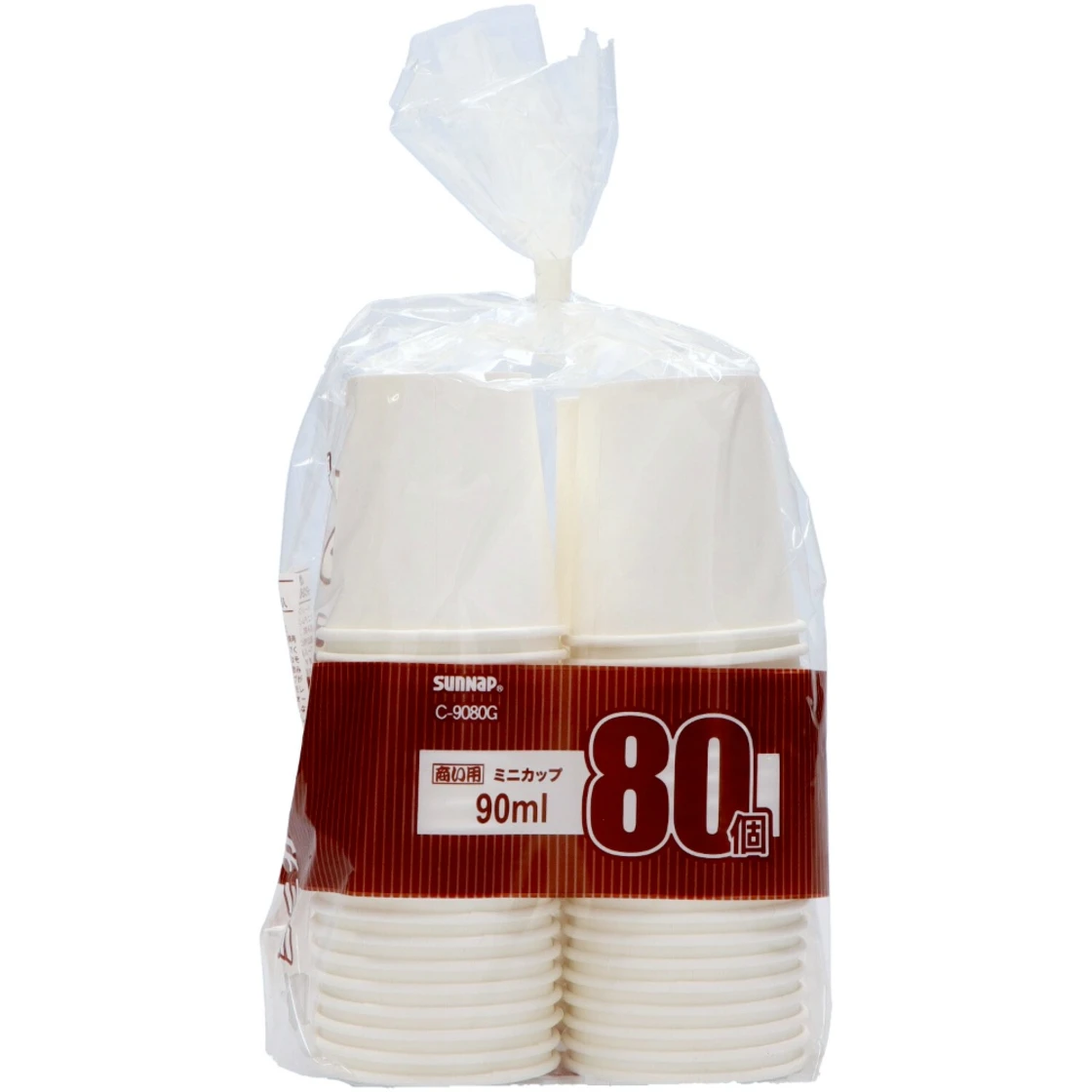 แก้วมินิใช้แล้วทิ้ง 90ml 80ชิ้น