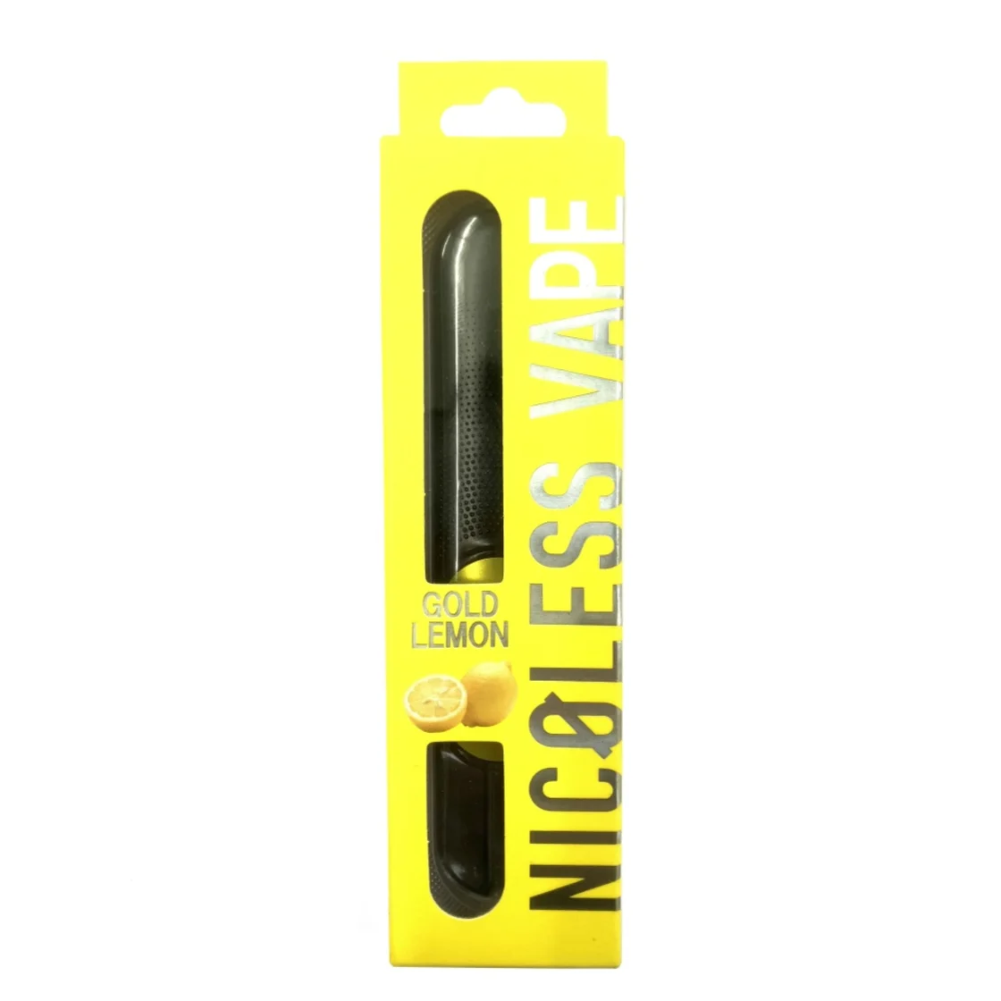 บุหรี่ไฟฟ้าแบบใช้แล้วทิ้ง NICOLESS Vape Gold Lemon