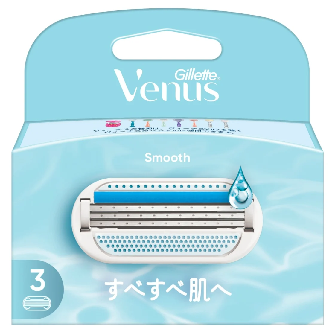 ใบมีดเปลี่ยน Venus ผิวนุ่ม