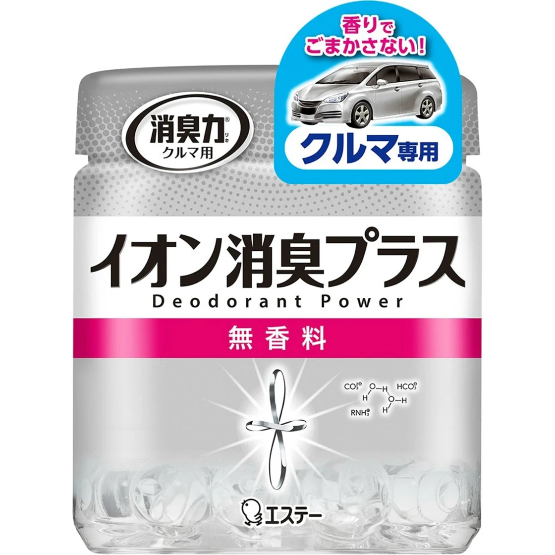 น้ำยาดับกลิ่น Clear Beads ไอออน ดับกลิ่น พลัส สำหรับรถยนต์ ไม่มีกลิ่นหอม ตัวหลัก