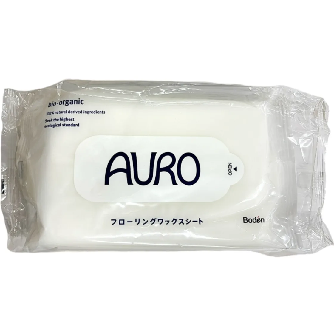 แผ่นแวกซ์ทำความสะอาดพื้น AURO แพ็ค 2 แผ่น