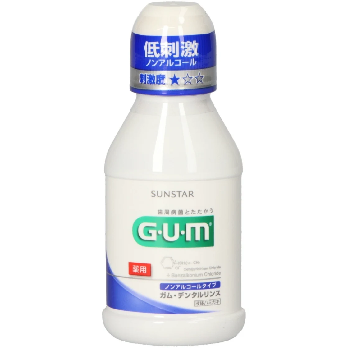 น้ำยาบ้วนปาก GUM ขนาด 80 มล. ไม่มีแอลกอฮอล์