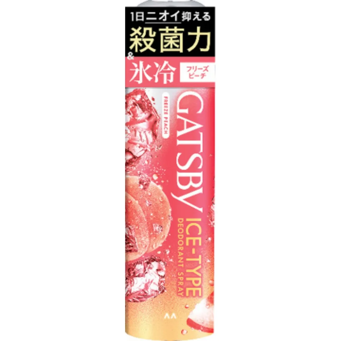 สเปรย์ดับกลิ่นตัวเย็น Gatsby Ice Deodorant Spray Freeze Peach