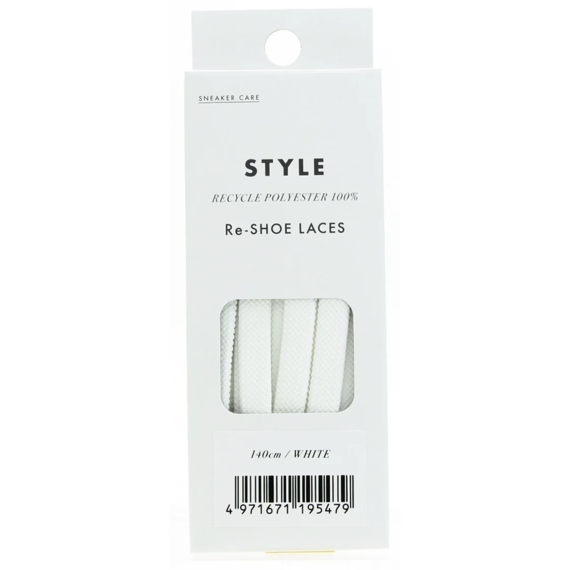 SNEAKER CARE Re-SHOE LACES 140 ซม. สีขาว