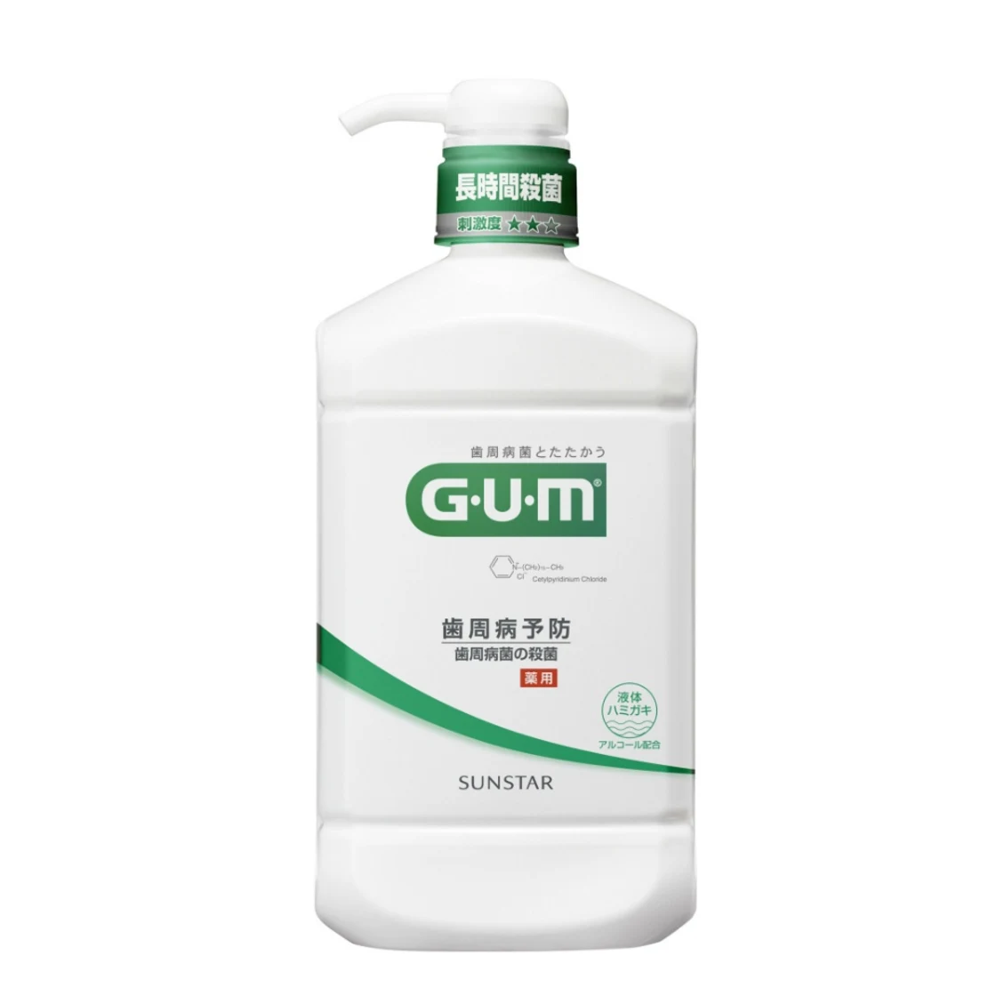 น้ำยาบ้วนปาก GUM ชนิดปกติ 960 มล.