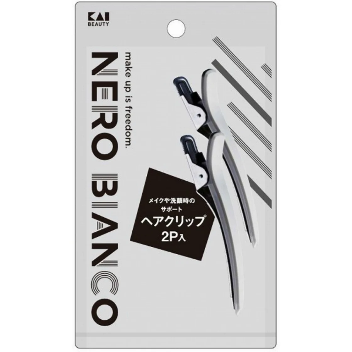 KQ3510 NEROBIANCO กิ๊บหนีบผม 2 ชิ้น