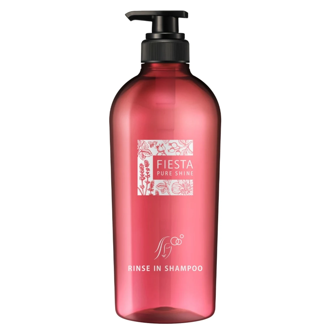 ขวดเปล่า Fiesta Pure Shine แชมพูรีนซ์อิน ขนาดใช้ในธุรกิจ 800ML
