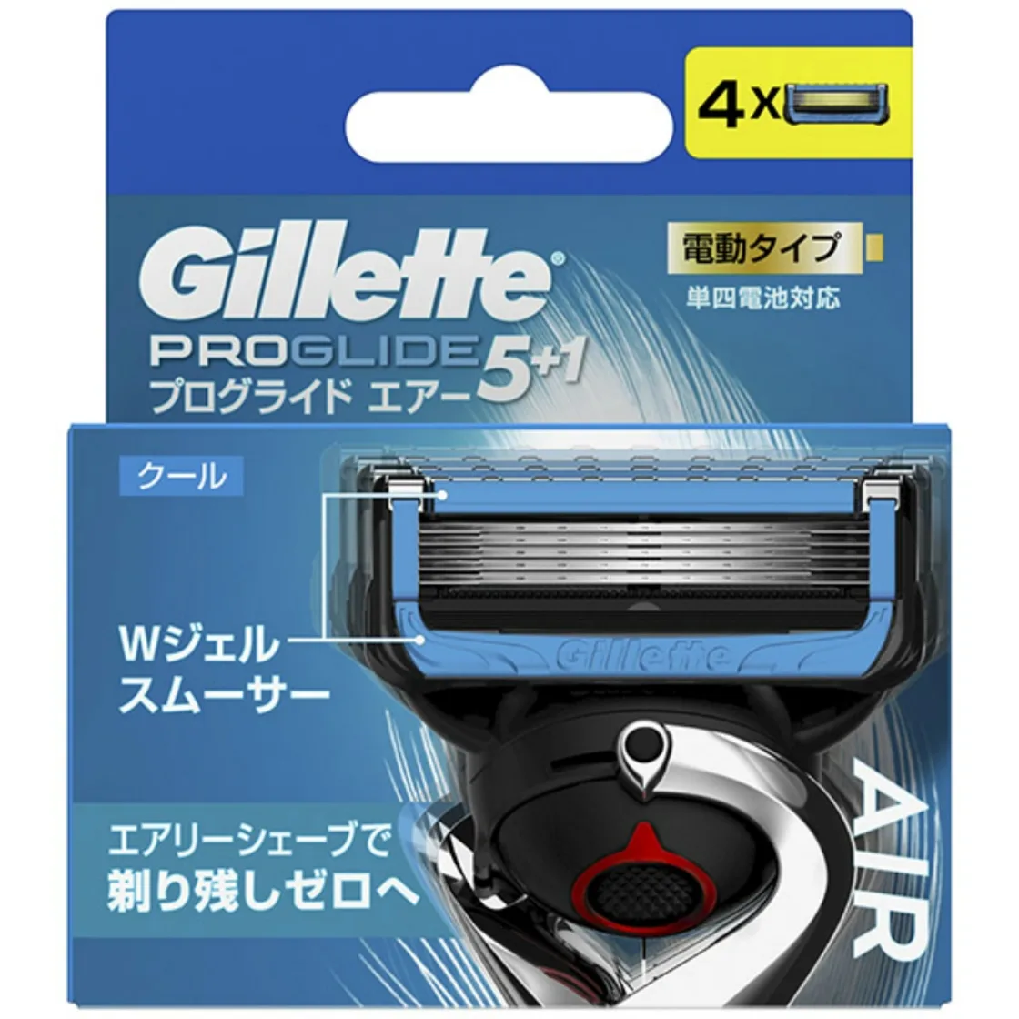 ใบมีดโกนทดแทน Gillette ProGlide Air 5+1