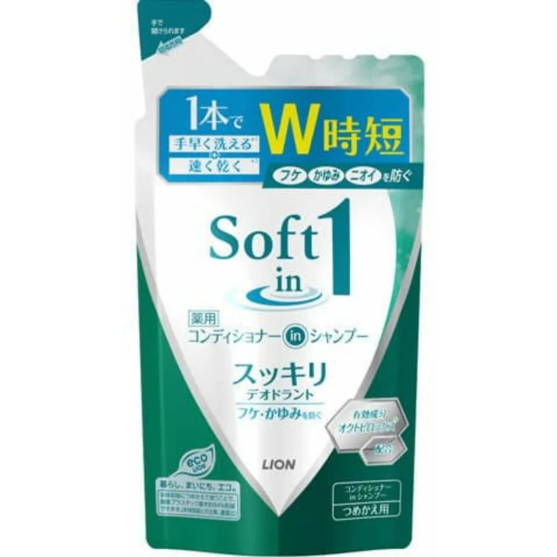 ซอฟต์อินวัน ดีโอโดแรนท์รีเฟรชชิ่ง รีฟิล 370ml