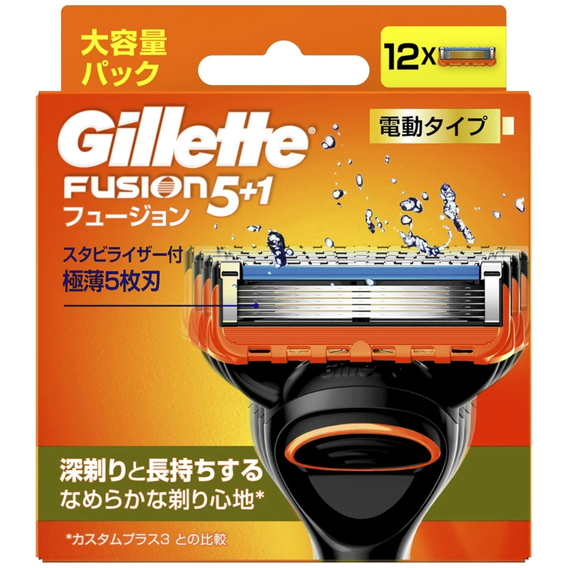 ใบมีดโกนสำรอง Gillette Fusion 5+1 แบบไฟฟ้า
