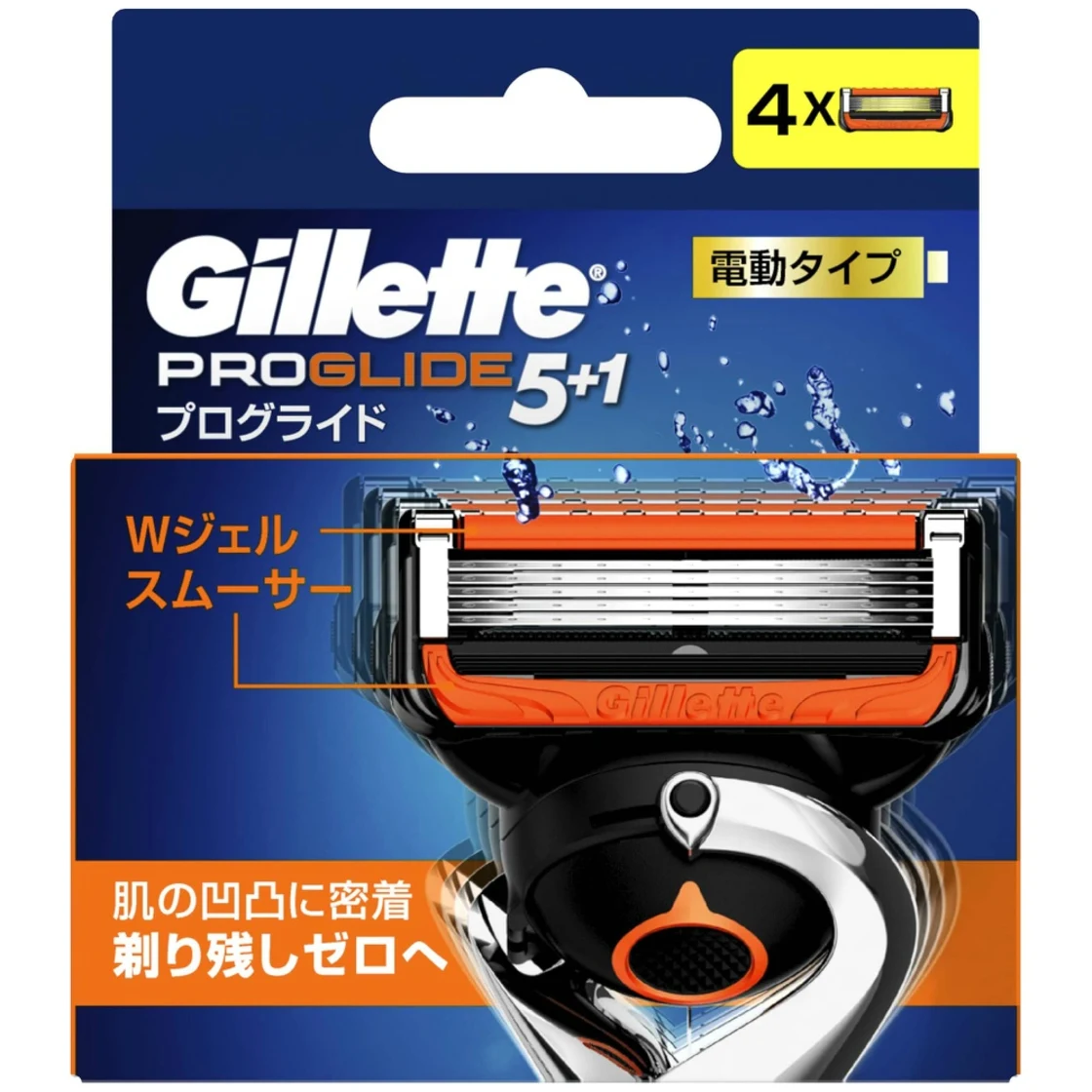 ใบมีดโกนสำรอง Gillette ProGlide 5+1 แบบไฟฟ้า