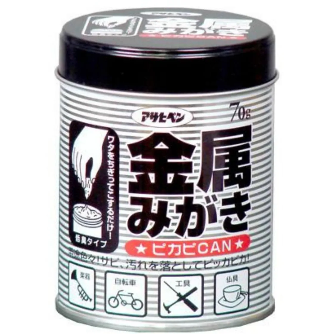 น้ำยาขัดโลหะ Pika-Pi CAN 70g