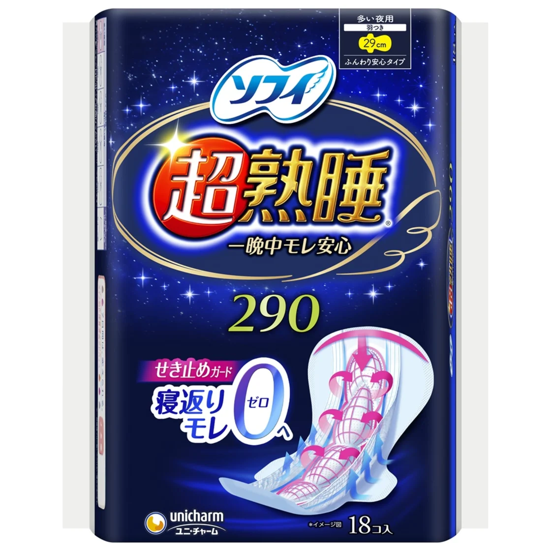 โซฟี ซูเปอร์สลีป การ์ด 290 มีปีก