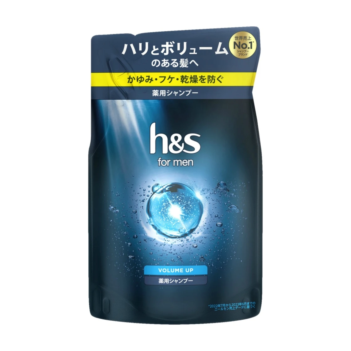 แชมพู H&S for Men รุ่นเพิ่มวอลลุ่ม แบบรีฟิล