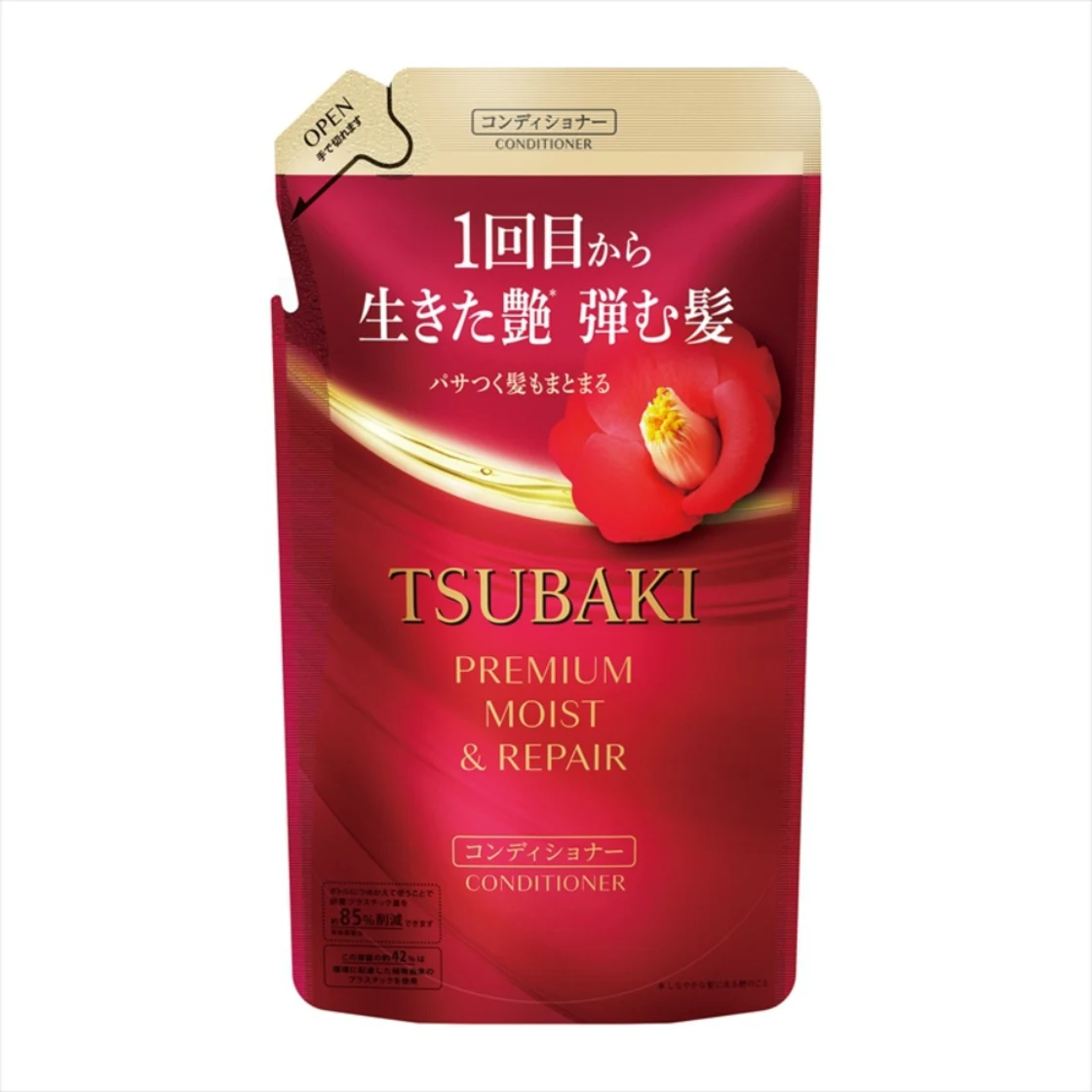 TSUBAKI พรีเมียม มอยส์แอนด์รีแพร์ คอนดิชันเนอร์ รีฟิล
