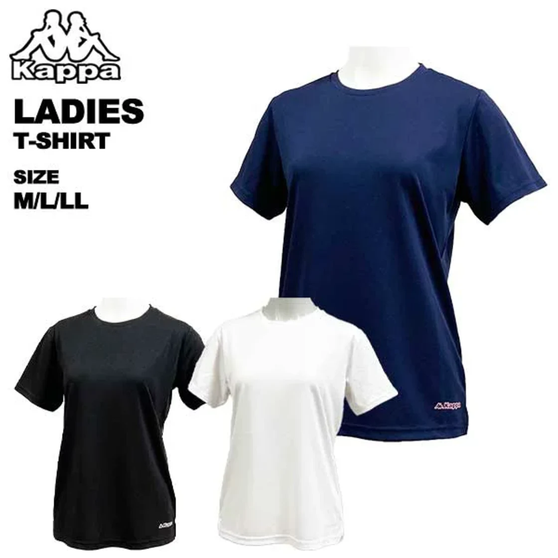 เสื้อยืดแขนสั้น Kappa สีเทา ไซส์ M 215-624