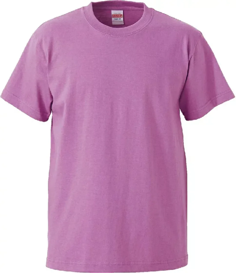 ยูไนเต็ดแอธล์ 5.6 ออนซ์ เสื้อยืดเกิร์ลส์ ไซส์ G-L สีลาเวนเดอร์