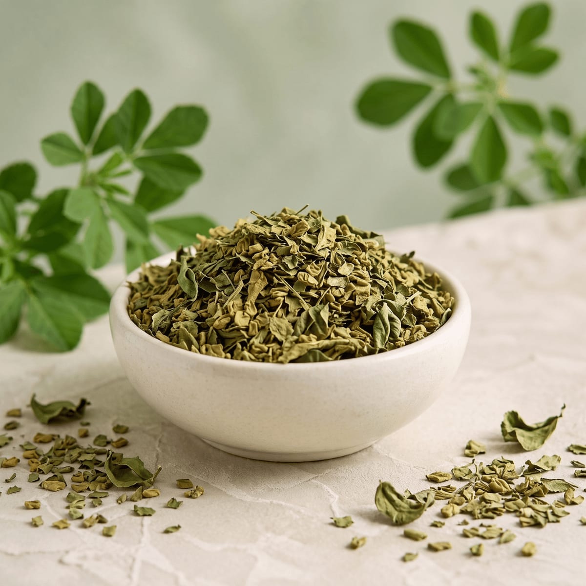 Dried Kasuri Methi (Fenugreek Leaves)