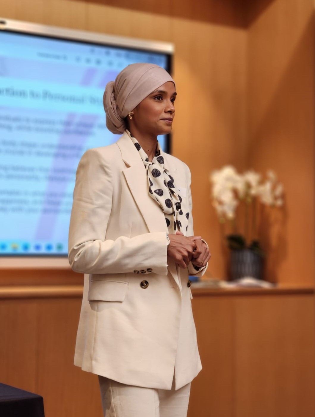 Rehma Mirza Speaking