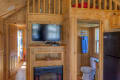 22Cabin fireplace colorado two fox cabin