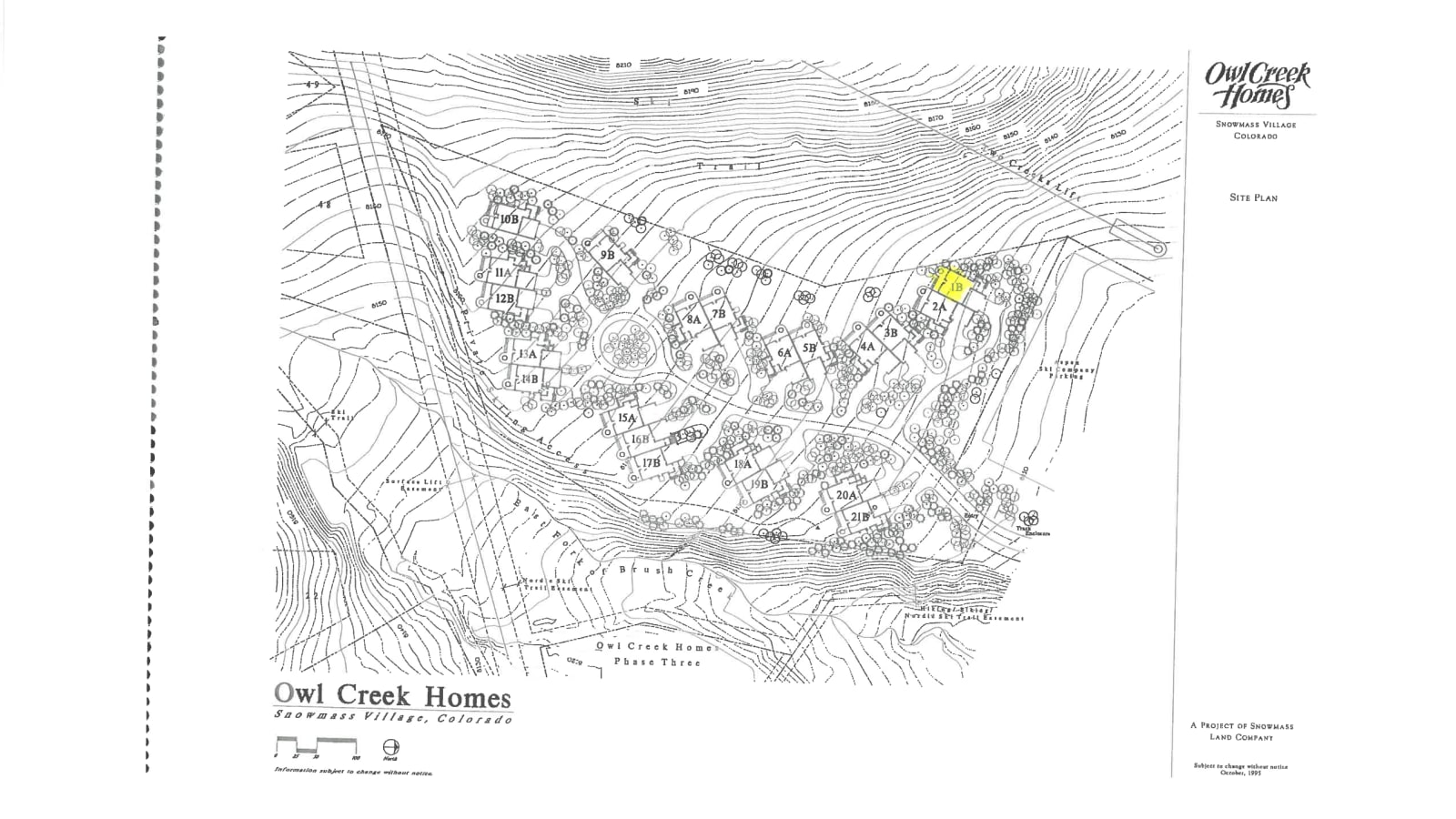 Owl Creek Townhome Site Plan