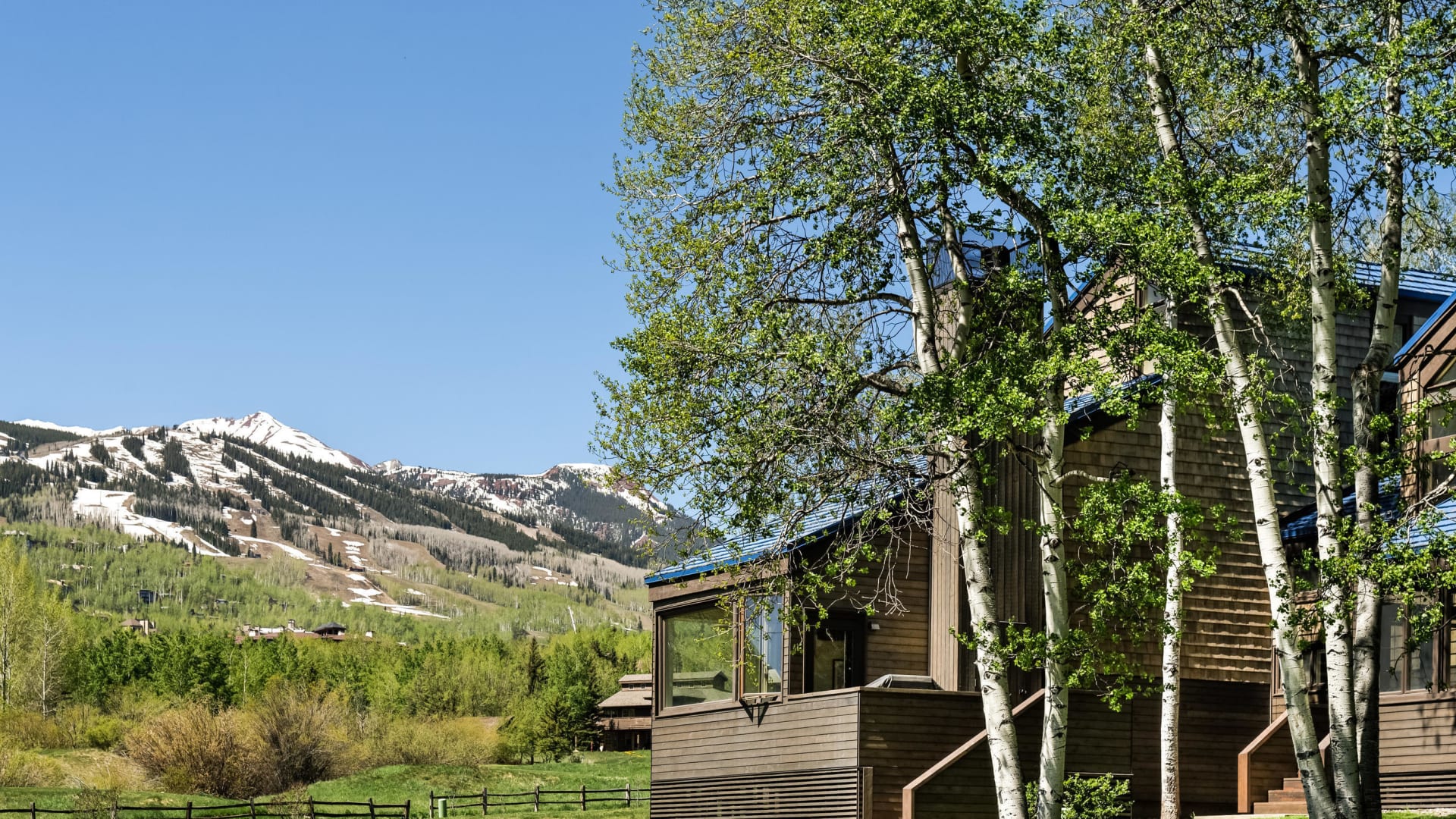 Views of Mountain & Golf Course