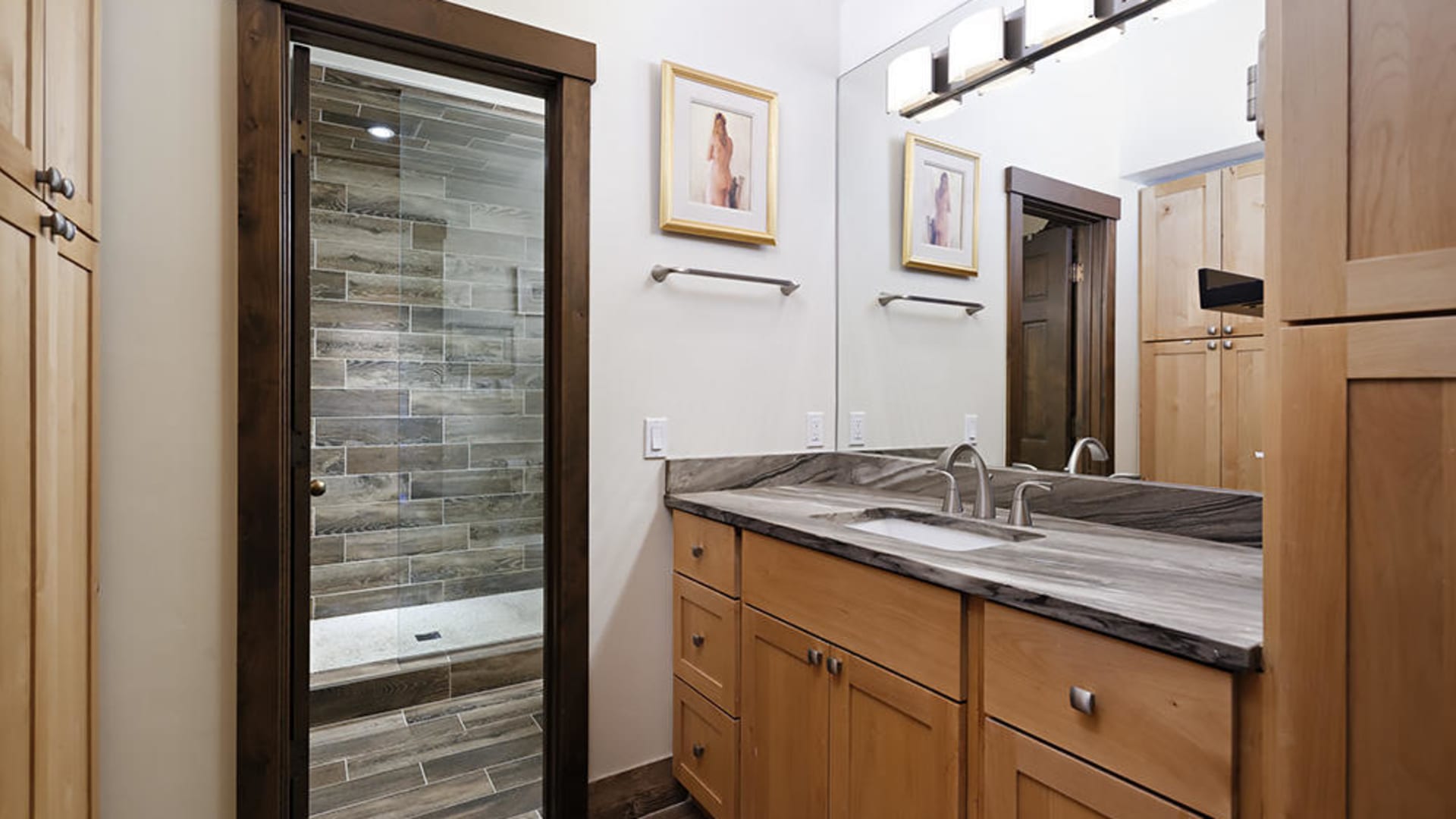 Master Bath with walk in shower