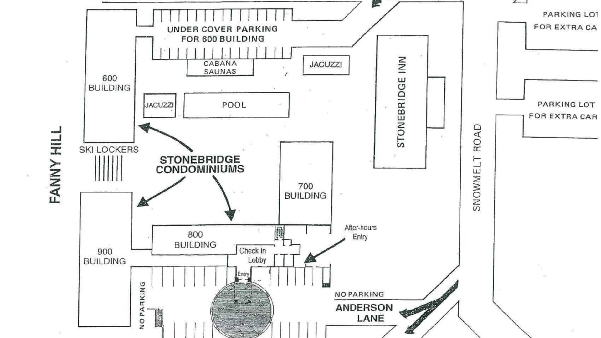 STBC Site Map & Parking Detail