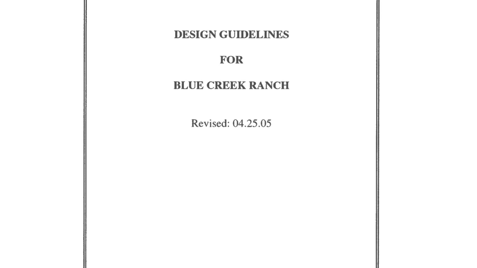 Design Guidelines